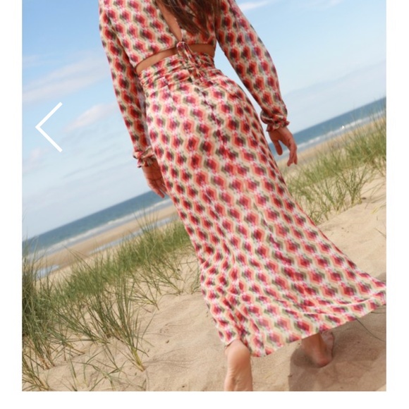 Jane wood Cuba dress 42 small - Picture 4 of 4